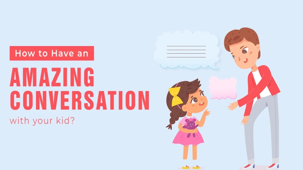 conversation between parent and child