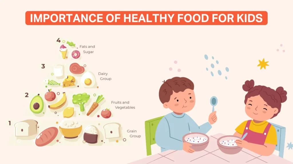 importance of healthy food for kids