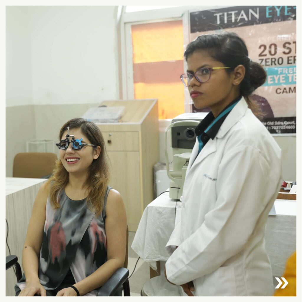 the eye camp at k.r. mangalam world school bahadurgarh 1