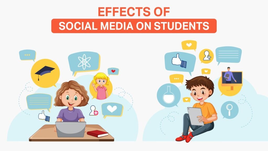 effects of social media on students